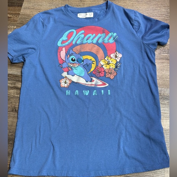 abercrombie kids Other - Abercrombie Kids Girls Graphic T-Shirt | Stitch Hawaii | Size 11/12